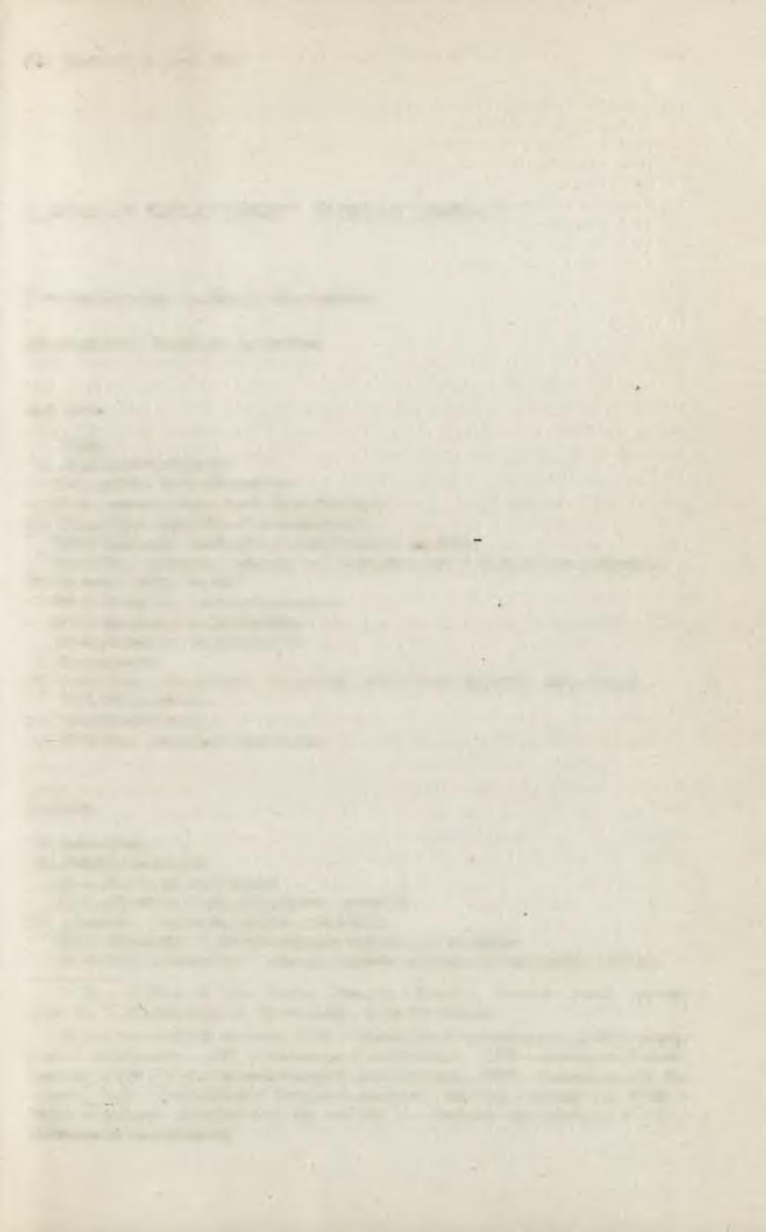 Post. Biochem ii, 25, 85»9, (1979) MIROSŁAW SZULCZYtfSKI *> FLORIAN DOMKA **> Dysymilacyjna redukcja siarczanów Dissim ilatory Sulphate Reduction Spis treści I. Wstęp II. Aktywacja siarczanów II- l.