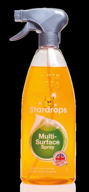 spray 750 ml 5705 Lichid universal concentrat Stardrops Un singur lichid pentru utilizări multiple.