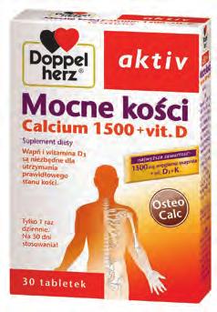 NA MENOPAUZĘ Standaryzowany wyciąg z koniczyny czerwonej (38:1) w tym izoflawony Olej z wiesiołka w tym 75% omega6 250 mg 50 mg 300 mg 225 mg Magnez 60 mg 16% Cynk 5 mg 50% Biotyna 300 µg 600% Kwas