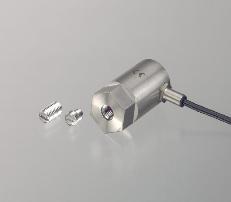 AS - 062 Beschleunigungs-Sensor mit Konstant-Stromversorgung Acceleration Sensor with constant current power Czujnik przyspieszenia ze stałym zasilaniem prądowym 48 22 25,2 M8 6,5 AS/ASA062-1