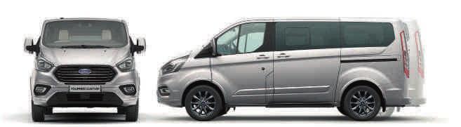 FORD TOURNEO CUSTOM Dostępne wersje FORD TOURNEO CUSTOM Wymiary Tourneo Custom L1 Klimatyzacja w tylnej części pojazdu Dla pasażerów w tylnej części pojazdu dostępny jest odrębny układ klimatyzacji z