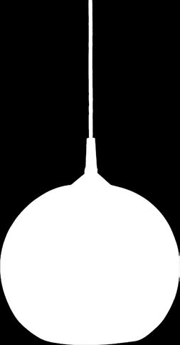 Lampa PIŁKA 1x60W
