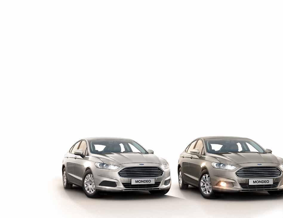 FORD MONDEO Wybrane wyposażenie standardowe Ambiente Wybrane wyposażenie standardowe Klimatyzacja manualna Radioodtwarzacz CD/MP3, 6 głośników, gniazdo USB (ICFBL) Inteligentny System Bezpieczeństwa