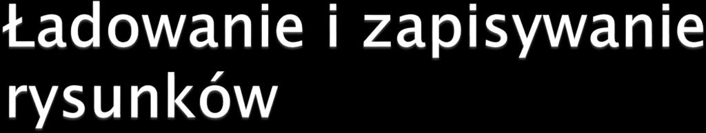 QPixmap pixmap( "image.png" ); pixmap.save( "image.jpeg" ); QImage image( "image.png" ); image.save( "image.jpeg" ); Powyższy kod wykorzystuje niejawnie klasy QImageReader i QImageWriter.