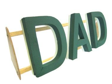 PL DAD - napis EN DAD - inscription