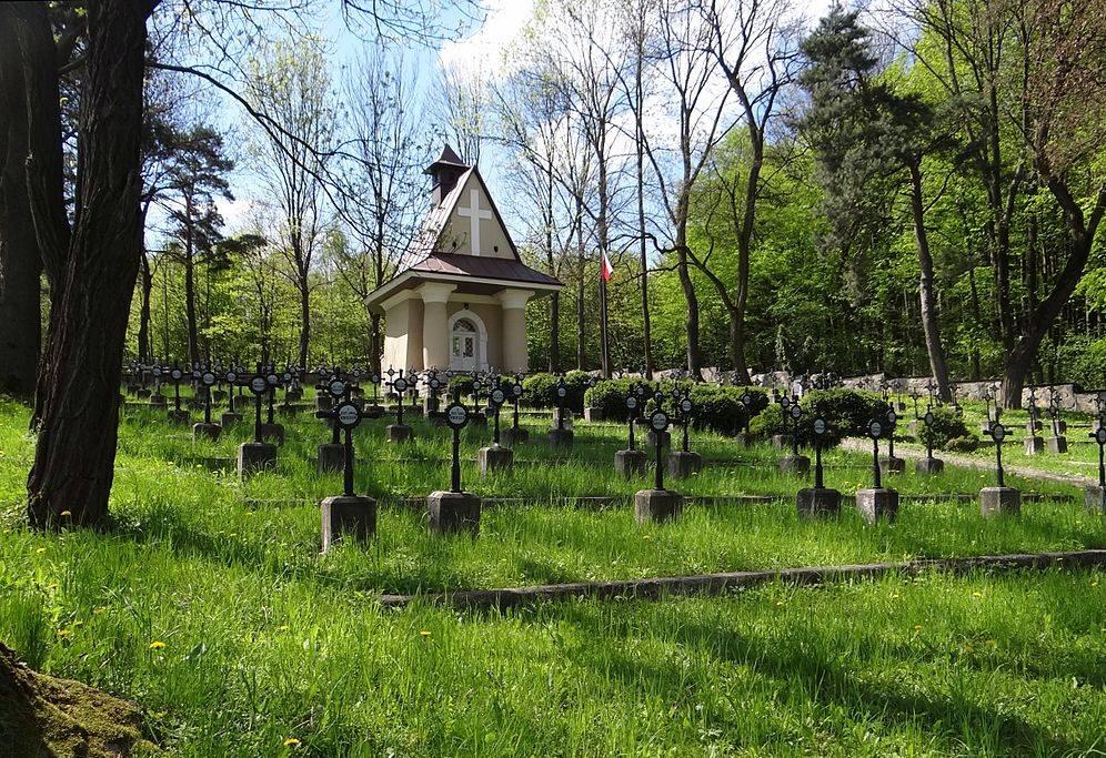 Sanguszków siedziba sztabu wojsk rosyjskich, cmentarze z I