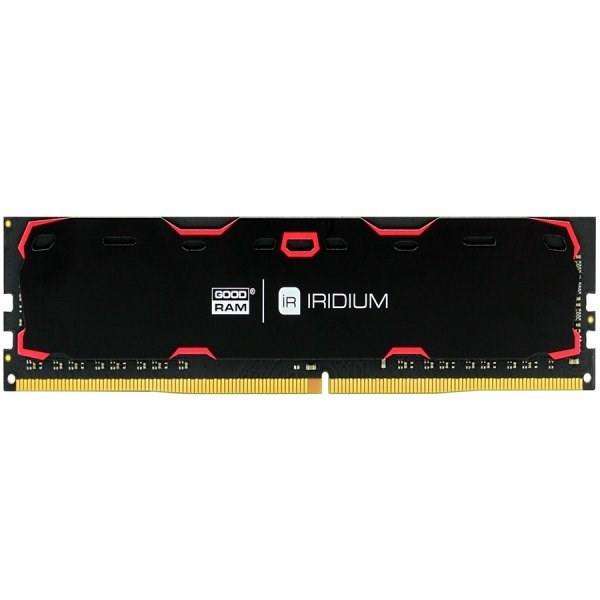 GOODRAM DDR4 IRIDIUM 8GB/2133 15-15-15 1024*8 Czarny Producent: GOODRAM Kod Producenta: IR-2133D464L15S/8G Kod EAN: 5908267940006 Gwarancja: dożywotnia Rodzaj pamięci: