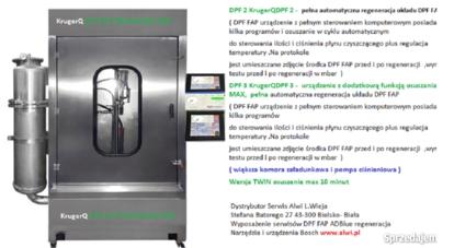 Model DPF3KRUGERQ MAX zwraca się po regeneracji 322 szt. filtrów. Alwi L.