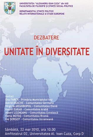 Relaþii Interetnice al Guvernului ºi al Agenþiilor ONU Rezidente în România, sub înaltul patronaj al preºedintelui Camerei Deputaþilor, doamna Roberta Alma Anastase.