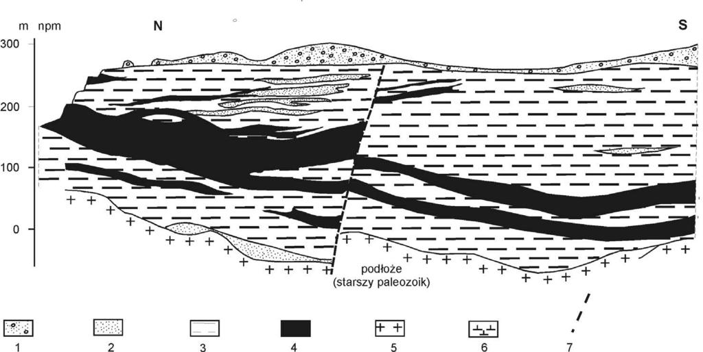 GEOLOGICZNO-SUROWCOWE ASPEKTY ZAGOSPODAROWANIA KOPALIN TOWARZYSZĄCYCH Geologicznie złoże posiada formę łagodnej brachyantykliny.