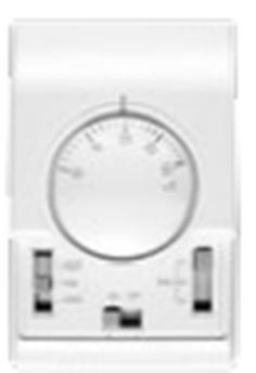 6.1. CONTROL EQUIPMENT 6.1. ELEMENTY AUTOMATYKI 6.1. ZUBEHÖR 6.1. СОСТАВНЫЕ ЭЛЕМЕНТЫ СИСТЕМЫ УПРАВЛЕНИЯ V TS 3-step regulator with room thermostat Temperature adjustment range: +10 +30 o C Operation