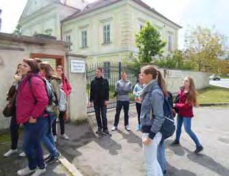 12 Spravodajca Field Trip: južné Slovensko prípravy a organizačného zabezpečenia terénneho cvičenia, organizácie stretnutí s predstaviteľmi inštitúcií cestovného ruchu v regióne a poskytovali