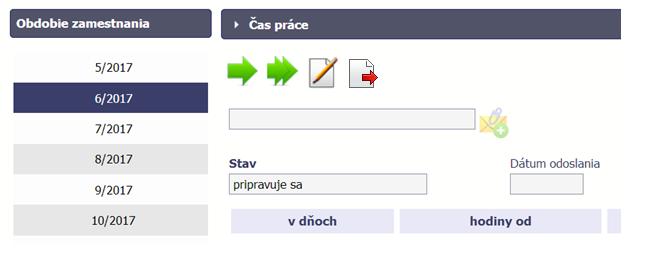 Pole sa vypĺňa automaticky podľa dátumu odoslania (alebo opätovného odoslania v prípadoch opísaných nižšie) protokolu o prevzatí.