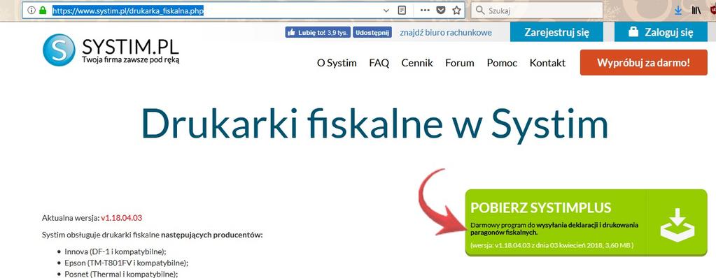 Wymagane jest również posiadanie podpisu kwalifikowanego (podpiętego pod port USB) i oprogramowania do niego zainstalowanego na komputerze. (wersja: v1.18.04.03 z dnia 03 kwiecień 2018, 3,60 MB 1.