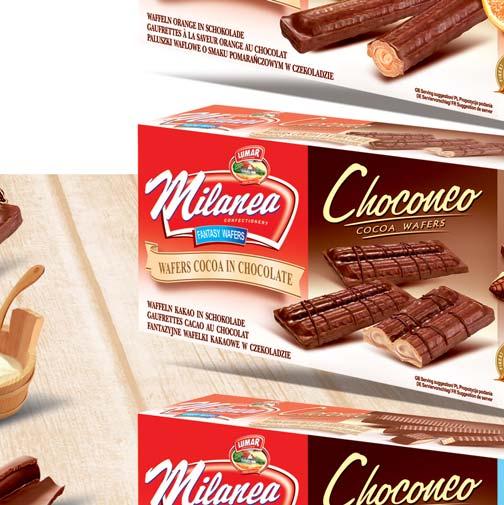 47 48 49 50 CHOCONEO WAFERS IN CHOCOLATE