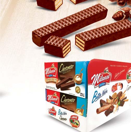 1 440 48 Choconeo Fantasy Wafers cocoa/