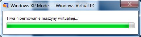 Po zakończeniu konfiguracji można zamknąć okno XP Mode. 7.