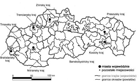 204 VI Rozdział 70%, mężczyźni zaś 30% spośród 2602 Polaków zamieszkałych na Słowacji w 2001 roku 1.