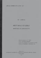 Rotterdam: Universala Esperanto-Asocio, 2009 (dua eldono). 166p. 21cm. Prezo: e 9,90.
