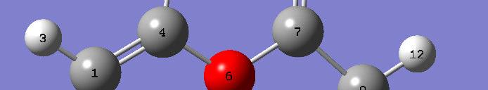 96,5 ppm C 20,6 ppm C bliczanie przesunięć chemicznych i C NMR metodami chemii kwantowej octan winylu obl., ppm obl.