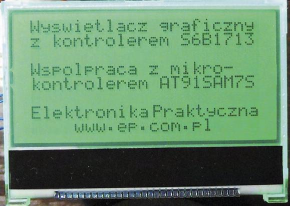 S6B_RW); AT91F_PIO_CfgInput(AT91C_BASE_PIOA,(0xFF << S6B_D0)); tmp = ((AT91F_PIO_GetInput(AT91C_BASE_PIOA) >> S6B_D0) & 0xFF); return tmp; List. 6.