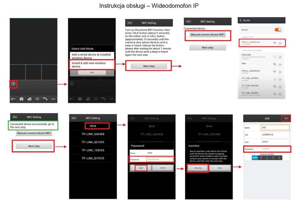 Powyższy diagram prezentuje aplikację na urządzenia oparte na systemie Android. Konfiguracja połączenia na platformie ios jest analogiczna. 5.