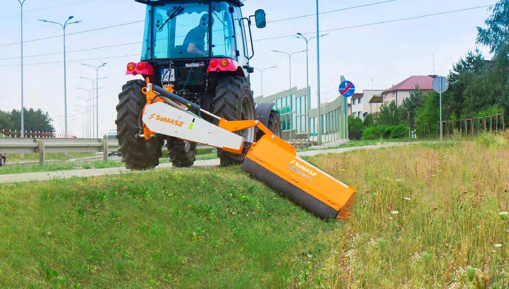 Kosiarki bijakowe KBR 120 L, KBR 140 L / KBR 140, KBR 160 Tylno-boczne, klasa lekka / średnia Kosiarki typu KBR to maszyny zaczepiane na tylnym TUZ ciągnika.