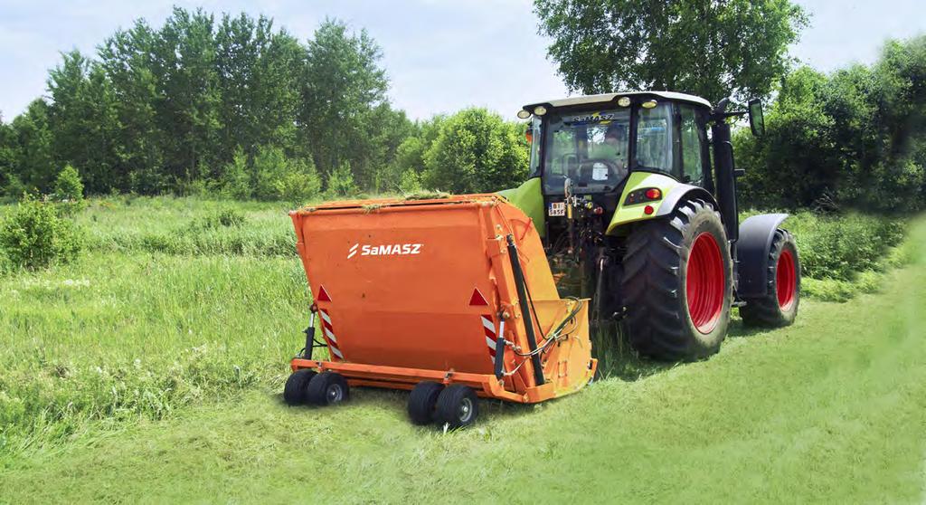 EMU 160 S, EMU 160 UP, tylne klasa lekka Kosiarki EMU, należące do klasy ciężkiej, przeznaczone są do pracy w trudnych warunkach.