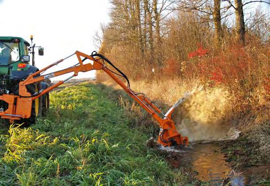 Ramiona wysięgnikowe KWT współpracują z wszystkimi głowicami roboczymi, KOLIBER tylko z LAMĄ