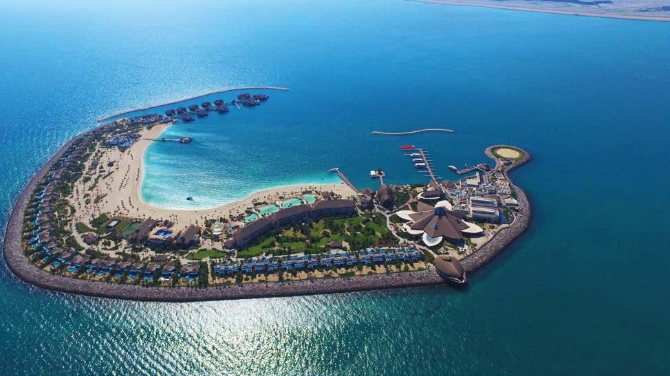 Katar Banana Island Resort Doha by Anantara Banana Island, Katar 10 KATAR Hotel położony na wyspie o powierzchni 13 ha, która zachwyca mariną i