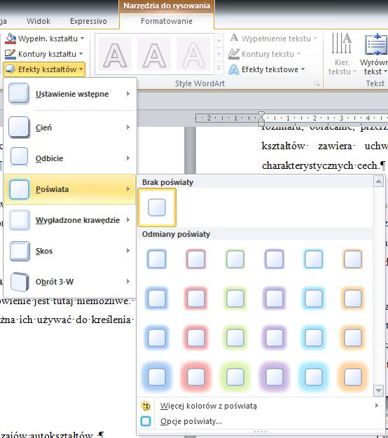 SmartArt Większość zawartości tworzonej przy użyciu programów pakietu Microsoft Office 2013 ma postać tekstu.