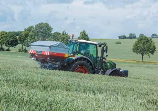 Rozsiewacz nawozów Kverneland Exacta TL GEOSPREAD Pokazy maszyn Presentation of machines Exacta TL GEOSPREAD jest reprezentantem szerokiej gamy rozsiewaczy nawozów Kverneland przystosowanych do