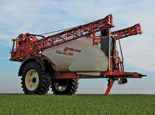 Prezentacje maszyn na pasie startowym Presentation of machines at the airstrip PELIKAN MAX 6000 PELIKAN MAX to seria największych opryskiwaczy polowych produkowanych przez naszą firmę, ze zbiornikiem