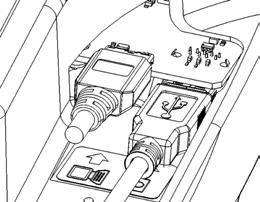 8 Podłączyć do koncentratora dłuższy kabel USB, służący do połączenia z komputerem i założyć osłonę koncentratora USB, która mocuje kable. 10 Zamontować światłowodowy przewód oświetlenia tła.