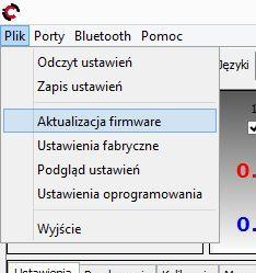 3.17. Instrukcja aktualizacji firmwaru sterownika oniższa instrukcja informuje krok po kroku o czynnościach jakie należy wykonać w celu zaktualizowania oprogramowania znajdującego w sterowniku 4GASII