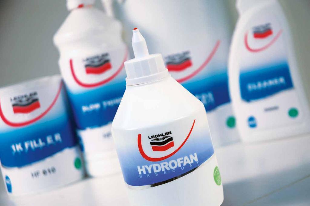 kolorów Cechy, które sprawiają, że Hydrofan to lakier bazowy dla każdego. Innovation at your work s service!