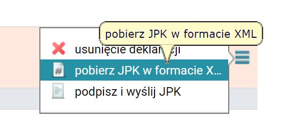 Systim, to zalecamy generowanie pliku JPK z księgowań w module Księgowość.