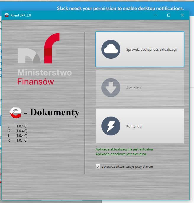 3. Instalacja i otwarcie programu Klient JPK W kolejnym kroku należy pobrać program Klient JPK z Ministerstwa finansów link do pobrania: http://www.