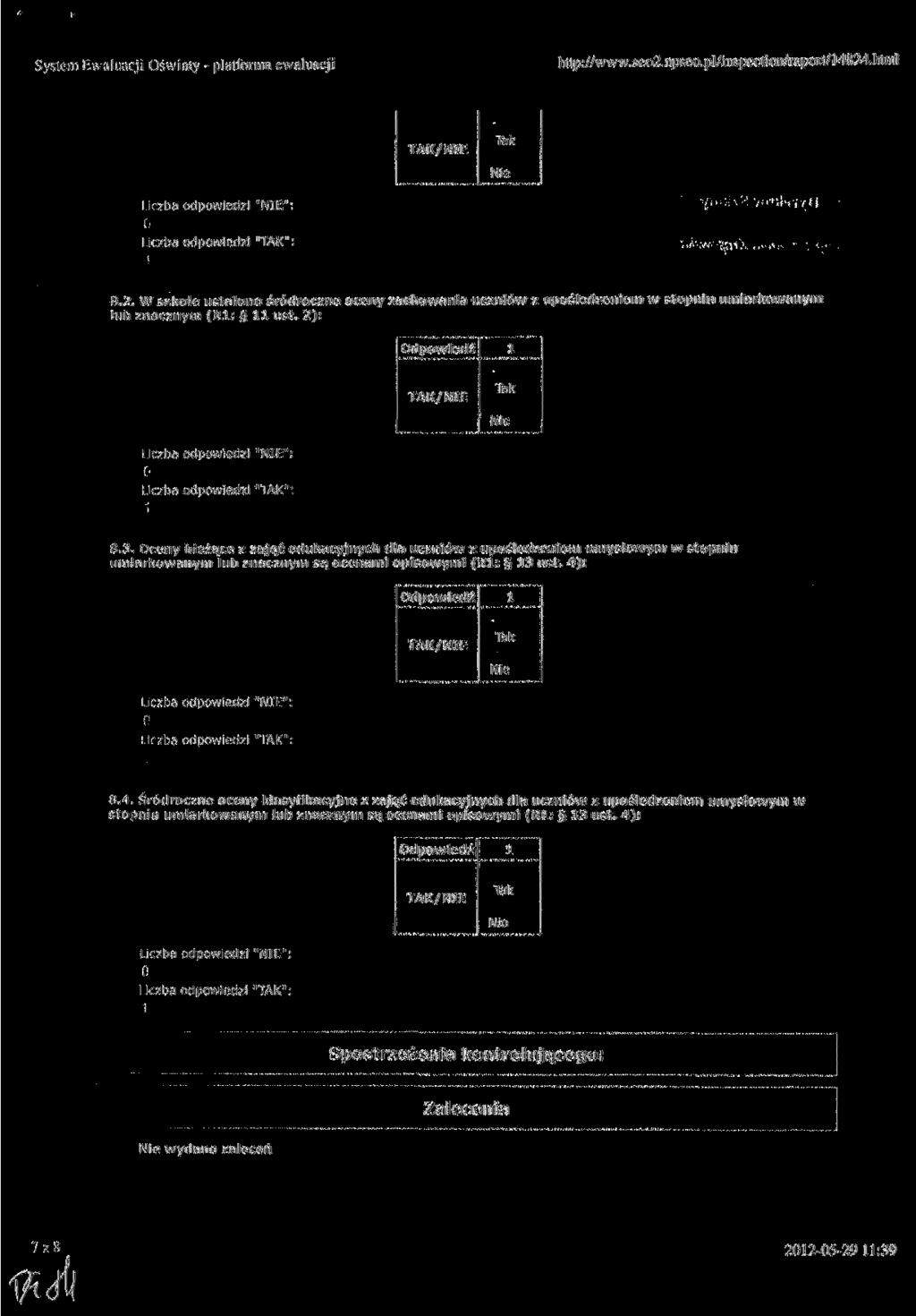 System Ewaluacji światy - platforma ewaluacji http://www.seo2.tpseo.pl/inspection/raportj'4824.himl 8,2.