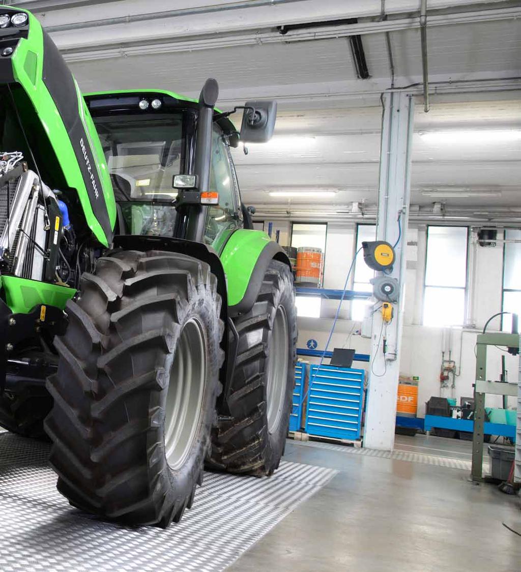 Przykłady kosztów materiałów do małych przeglądów okresowych popularnych modeli maszyn marki DEUTZ-FAHR: Agroplus F 320 327,- zł **