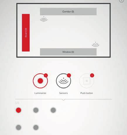 APLIKACJA LIVELINK INSTALL / ZARZĄDZANIE POKOJAMI / KONFIGURACJA POKOJU: PRZYPISYWANIE Storna 15 / 46 Przypisywanie opraw