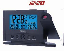 Stacje meteorologiczne E0211 typ E0211 26 06 146 000 1/ /4/8 zegar: DCF (zegar sterowany sygnałem radiowym) podświetlenie LED wyświetlacza strefy czasowe data kalendarz budzik: 2 powtarzane budzenie