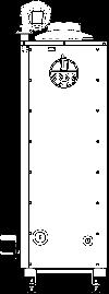 W tabeli poniżej podano wymiary otworu zasypowego oraz komory