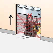 Czujnik podczerwieni zamontowany nad bramą wykrywa obiekty (osoby, pojazdy) znajdujące się w określonej odległości od bramy i automatycznie ją otwiera.