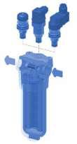 Wśród filtrów hydraulicznych występują: Filtry (wysoko)ciśnieniowe pracujące w lini wysokiego ciśnienia instalacji hydraulicznej.