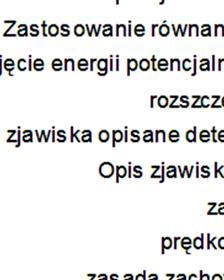 doświadczeń, zaś w obszarze