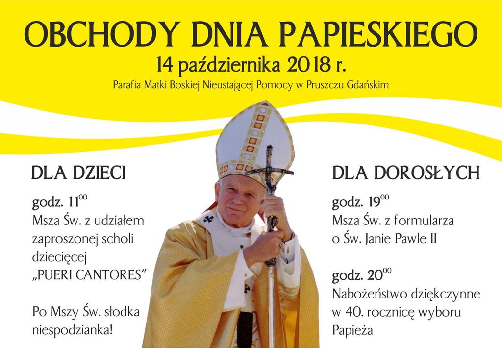 października 2018 roku Już za tydzień!!! Serdecznie zapraszamy!