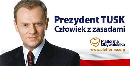 Zdjęcie 29. Reklama wyborcza D. Tuska 
