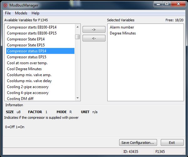 1 3 Wybierz Export to file w menu File, jeśli chcesz zapisać wszystkie parametry pompy ciepła w dokumencie, który może zostać otwarty w dowolnym programie obliczeniowym. 2 4 UWAGA!