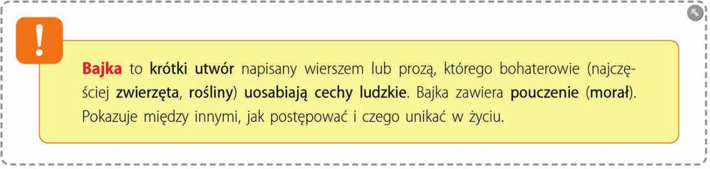 Następnie cofamy się do strony 204 i wyświetlamy pierwszy utwór. Odczytujemy tekst głośno i tłumaczymy z uczniami trudne wyrazy. Tak samo postępujemy z kolejnymi trzema tekstami.